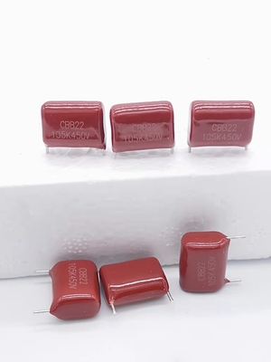 Anti Interference PP Film Capacitor , Stable 1uF Polypropylene Capacitor