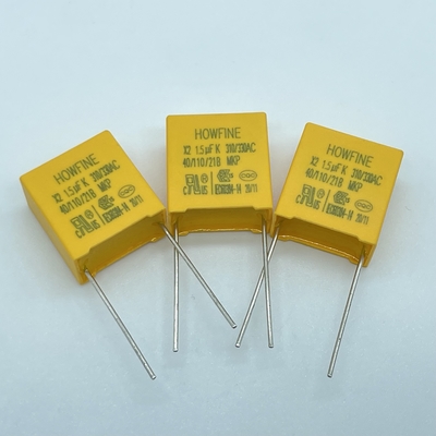 155K/310V P15 D7 X2 Safety Capacitor Rustproof Anti Interference