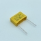 Yellow 0.1uF X2 Safety Capacitor Fireproof Solvent Resistant