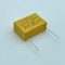 Yellow 225K/310V Metalized Polypropylene Film Capacitor Rainproof