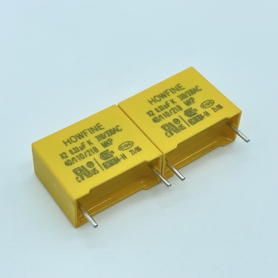 ENEC 2100V DC Metallised Polypropylene Capacitors , Voltage Proof PP Film Capacitor